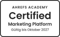 Ahrefs Academy: Certified in Ahrefs Marketing Platform