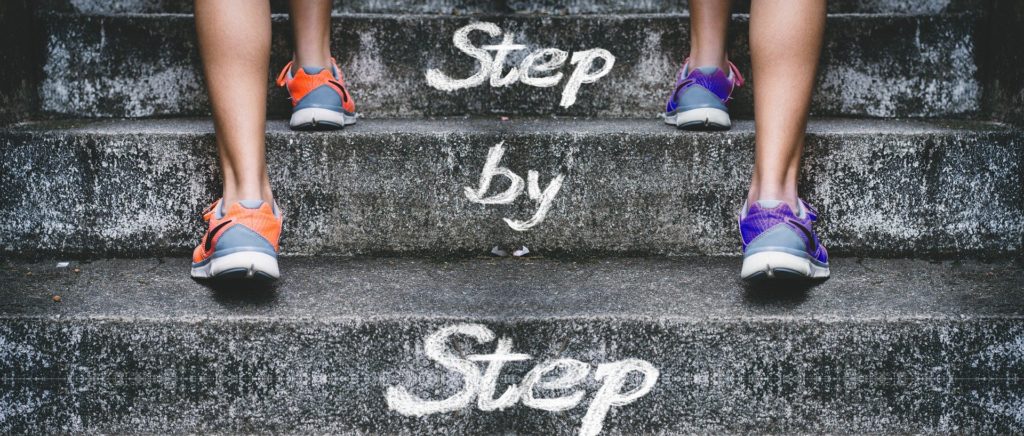step-by-step