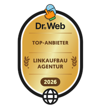 Dr. Web Top Anbieter Linkaufbau Agentur 2026 Badge